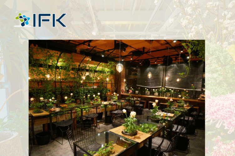 Ca phe thuc vat - Khong gian moi la va tan huong thien nhien