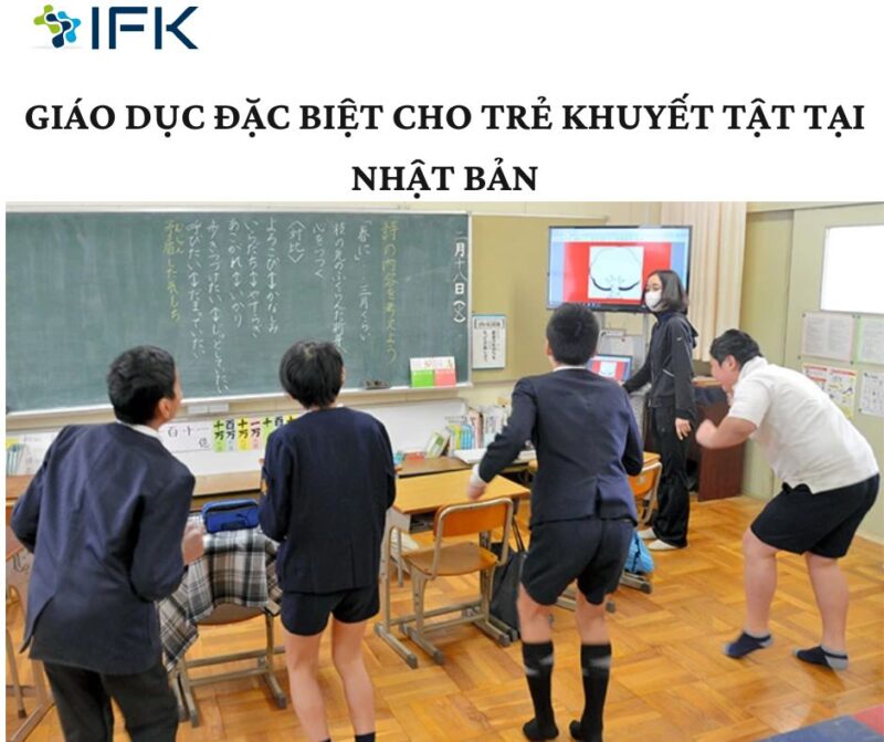 Giáo Dục Đặc Biệt Cho Trẻ Khuyết Tật Tại Nhật Bản