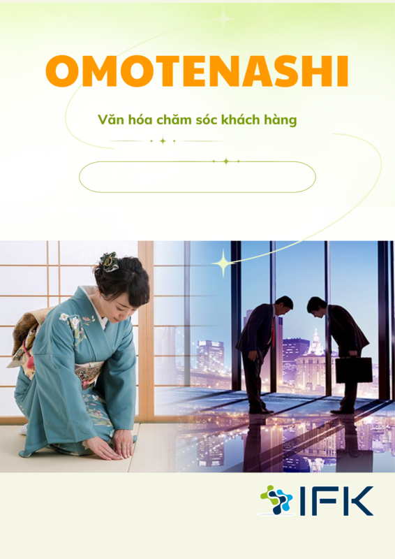 Văn hóa chăm sóc khách hàng Omotenashi