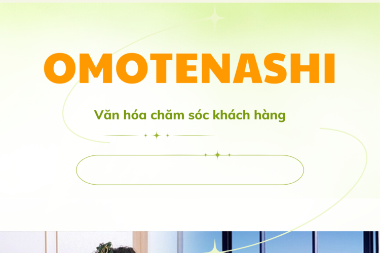 Văn hóa chăm sóc khách hàng Omotenashi