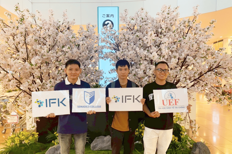 Tiễn sinh viên UEF và Sonadezi thực tập tại Nhật Bản​ T4/2025 | Du Học Nhật Bản IFK