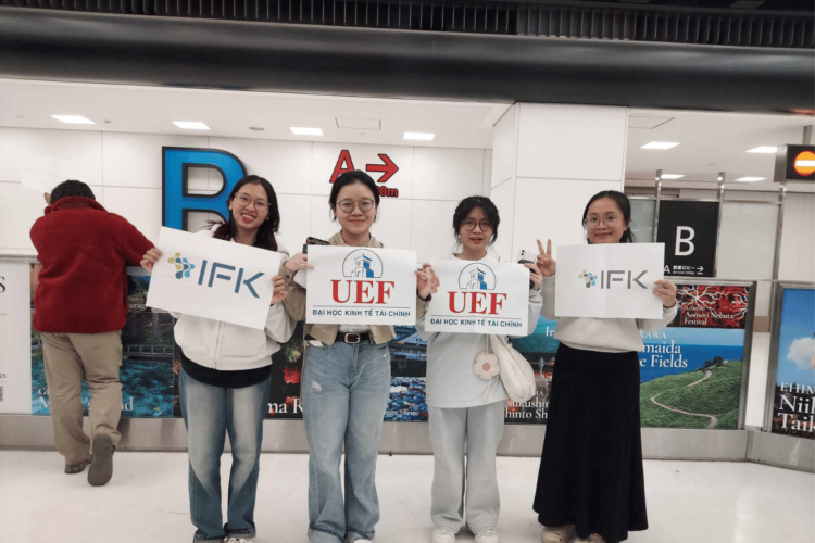 Tiễn sinh viên UEF thực tập tại Nhật Bản T4/2025 | Du Học Nhật Bản IFK