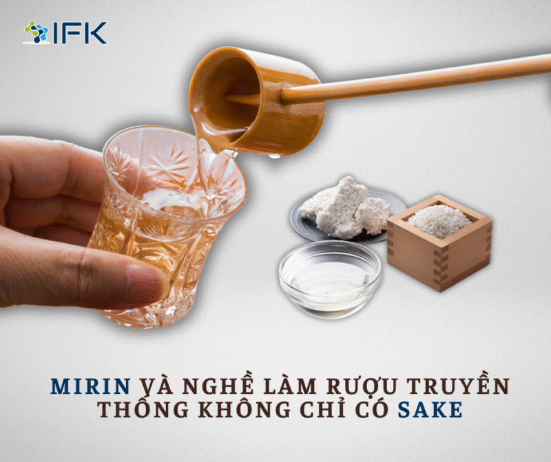 Mirin và nghề làm rượu truyền thống không chỉ có sake