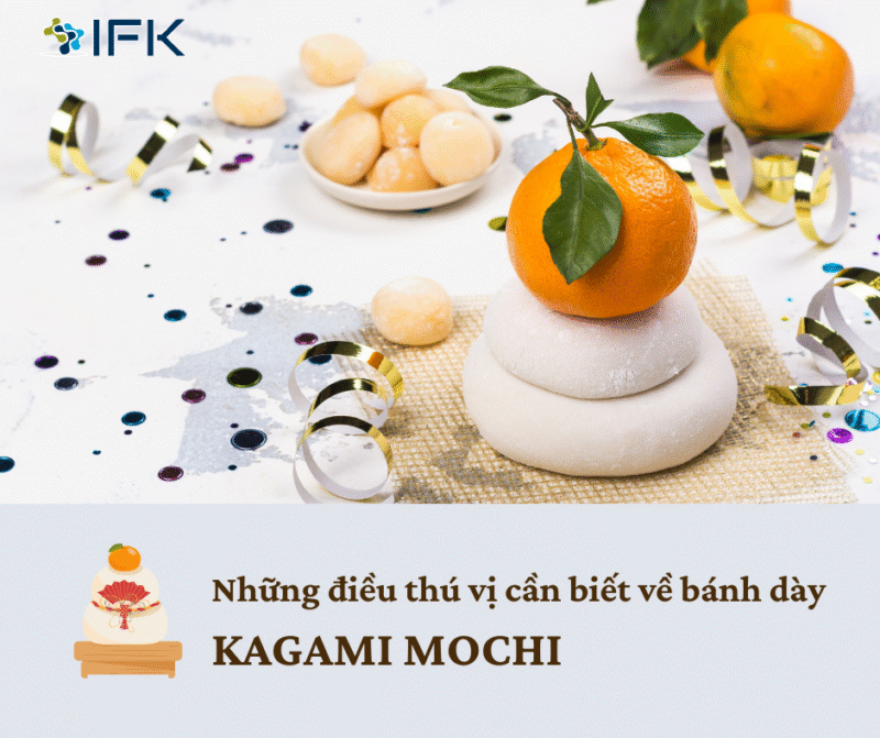 Những điều thú vị cần biết về bánh dày Kagami Mochi