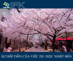 sự hấp dẫn của việc du học Nhật Bản