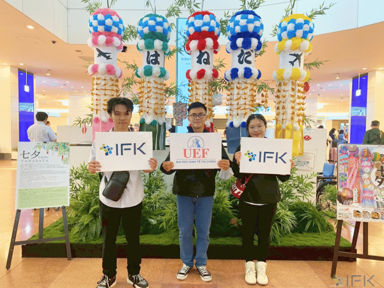 Tiễn 3 sinh viên thực tập tại Nhật Bản T7/2025 | Du Học Nhật Bản IFK
