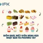 Điểm khác biệt giữa bánh kẹo Nhật Bản và phương Tây