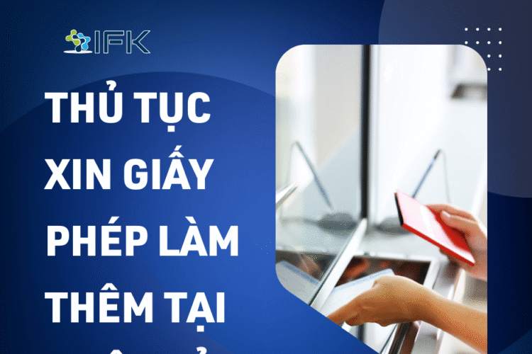 Thủ tục xin giấy phép làm thêm tại Nhật Bản