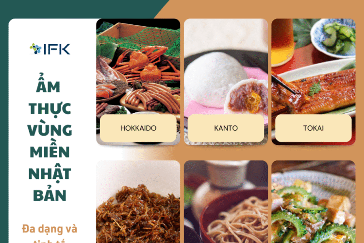Ẩm thực vùng miền Nhật Bản – Đa dạng và tinh tế