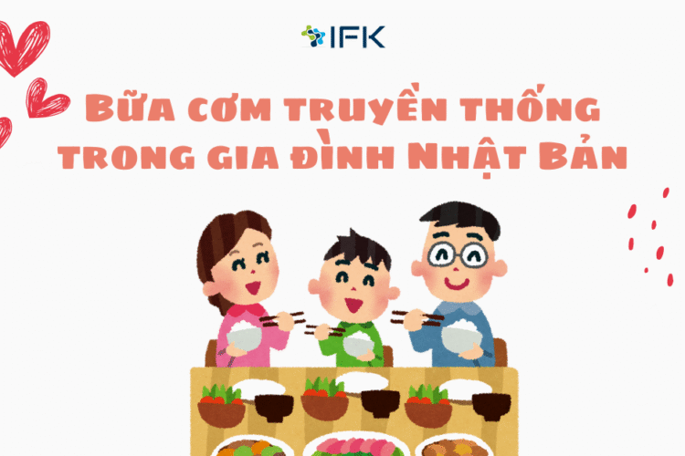Bữa cơm truyền thống trong gia đình Nhật Bản