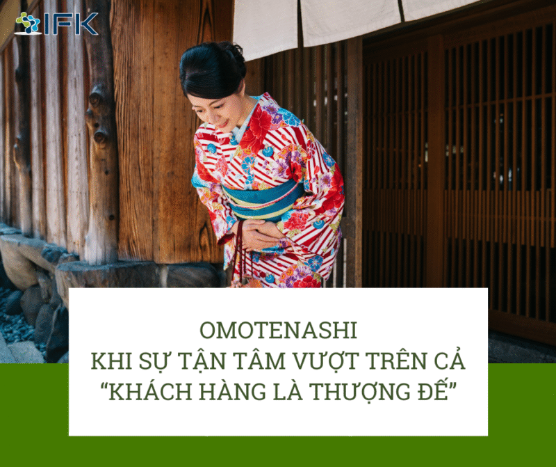 Omotenashi – Khi sự tận tâm hơn cả “khách hàng là thượng đế”