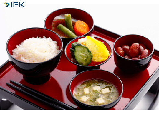 Bố cục bữa ăn truyền thống – Ichiju Sansai (一汁三菜)