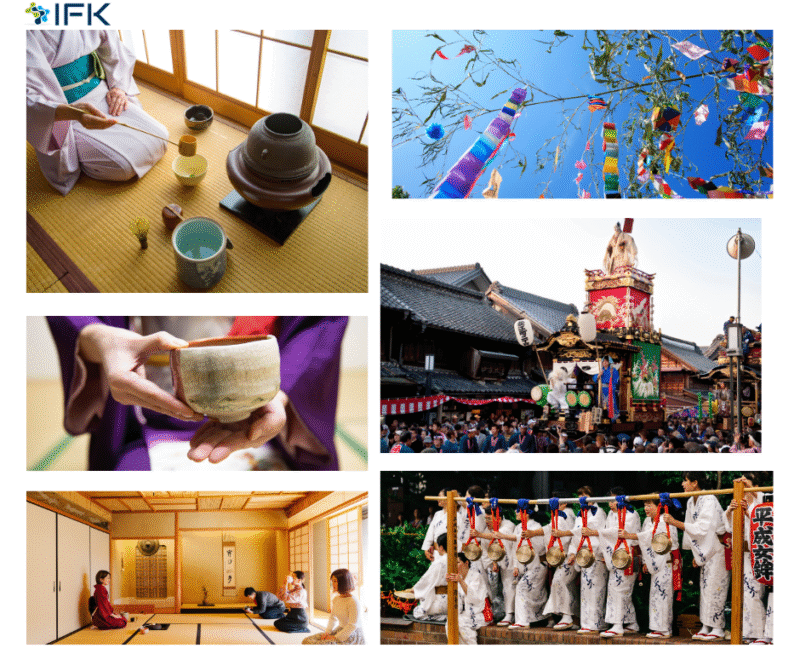 Trà đạo – Cội nguồn của Omotenashi và Lễ hội (Matsuri) – Omotenashi cộng đồng