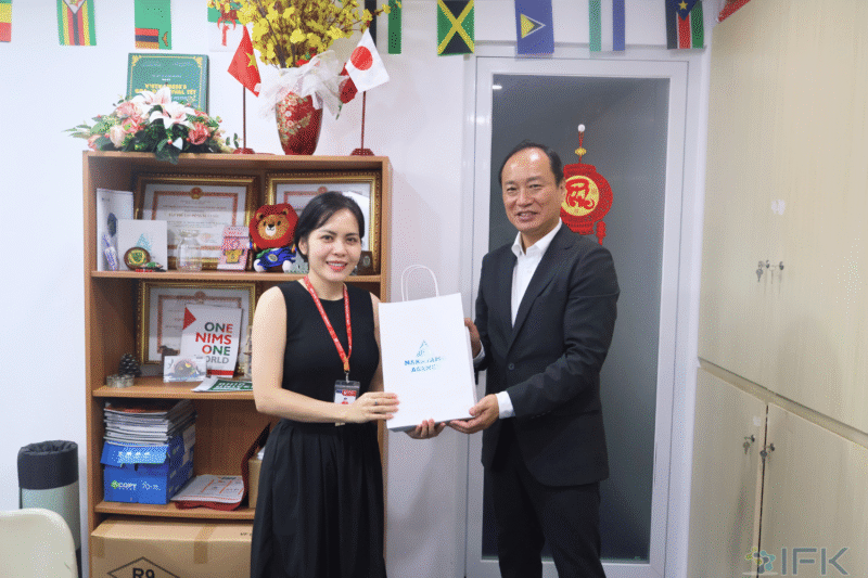 IFK và đối tác Nhật Bản đến thăm và làm việc tại trường Đại Học Quốc Tế Hồng Bàng (HIU) | IFK