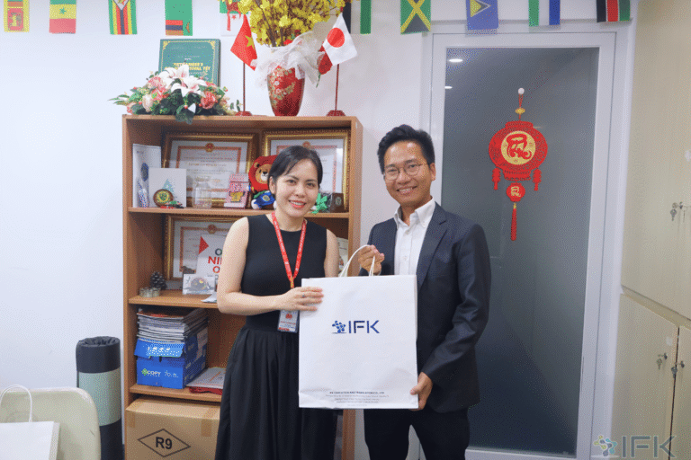 IFK và đối tác Nhật Bản đến thăm và làm việc tại trường Đại Học Quốc Tế Hồng Bàng (HIU) | IFK