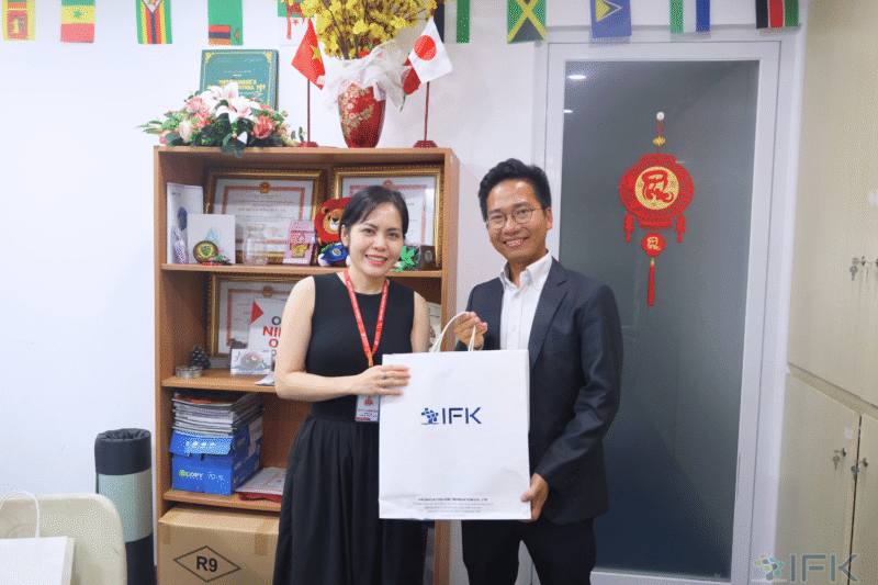 IFK và đối tác Nhật Bản đến thăm và làm việc tại trường Đại Học Quốc Tế Hồng Bàng (HIU) | IFK