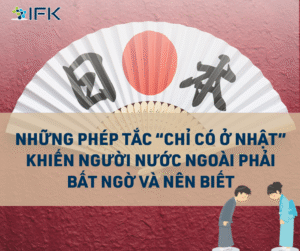Khám phá những phép tắc “chỉ có ở Nhật”