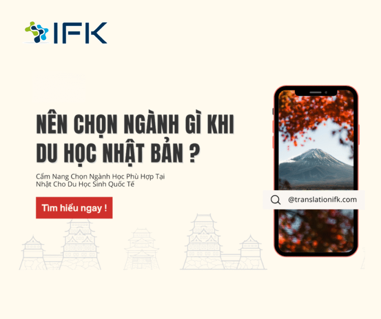 Cam nang chon nganh hoc phu hop khi du hoc tai Nhat Ban