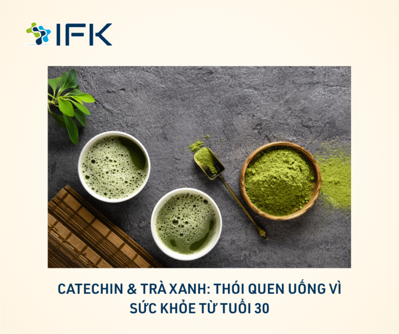 Catechin & Trà Xanh: Thói quen uống vì sức khỏe từ tuổi 30