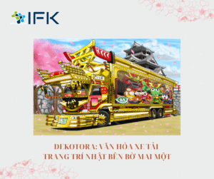 Dekotora Van hoa xe tai trang tri Nhat ben bo mai mot