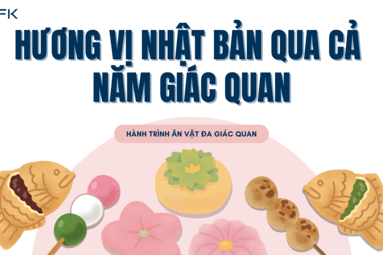 Huong vi Nhat Ban qua ca nam giac quan: Hanh trinh an vat da giac quan