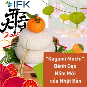 kagami mochi banh gao nam moi cua nhat ban