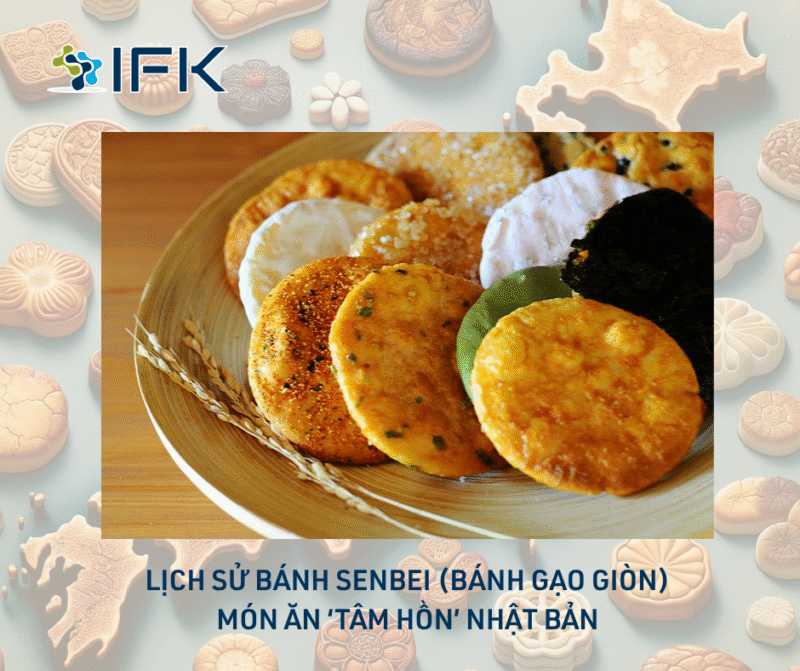 Lịch sử Bánh Senbei (bánh gạo giòn) – Món ăn ‘tâm hồn’ Nhật Bản