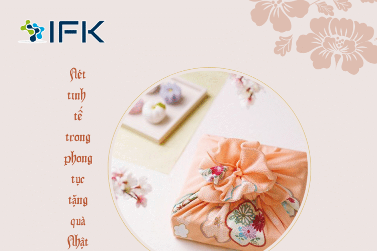 Net tinh te trong phong tuc tang qua Nhat Ban