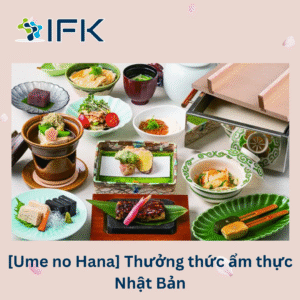 Ume no Hana Thuong thuc am thuc Nhat Ban