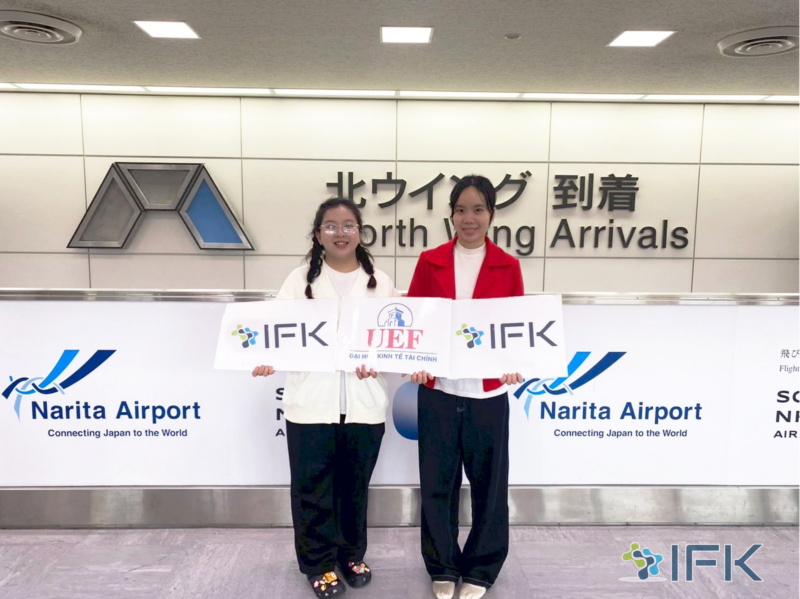 IFK tiếp tục tiễn sinh viên UEF sang Nhật Bản thực tập kỳ T4/2026