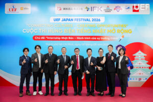 hùng biện tiếng Nhật - internship hành trình sự trưởng thành - uef - ifk